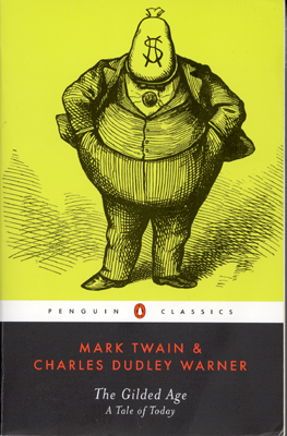 Book jacket for Mark Twain's Gilded Age