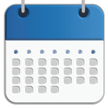 graphic of empty calendar
