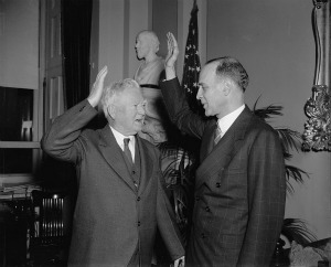 J. Lister Hill swearing-in