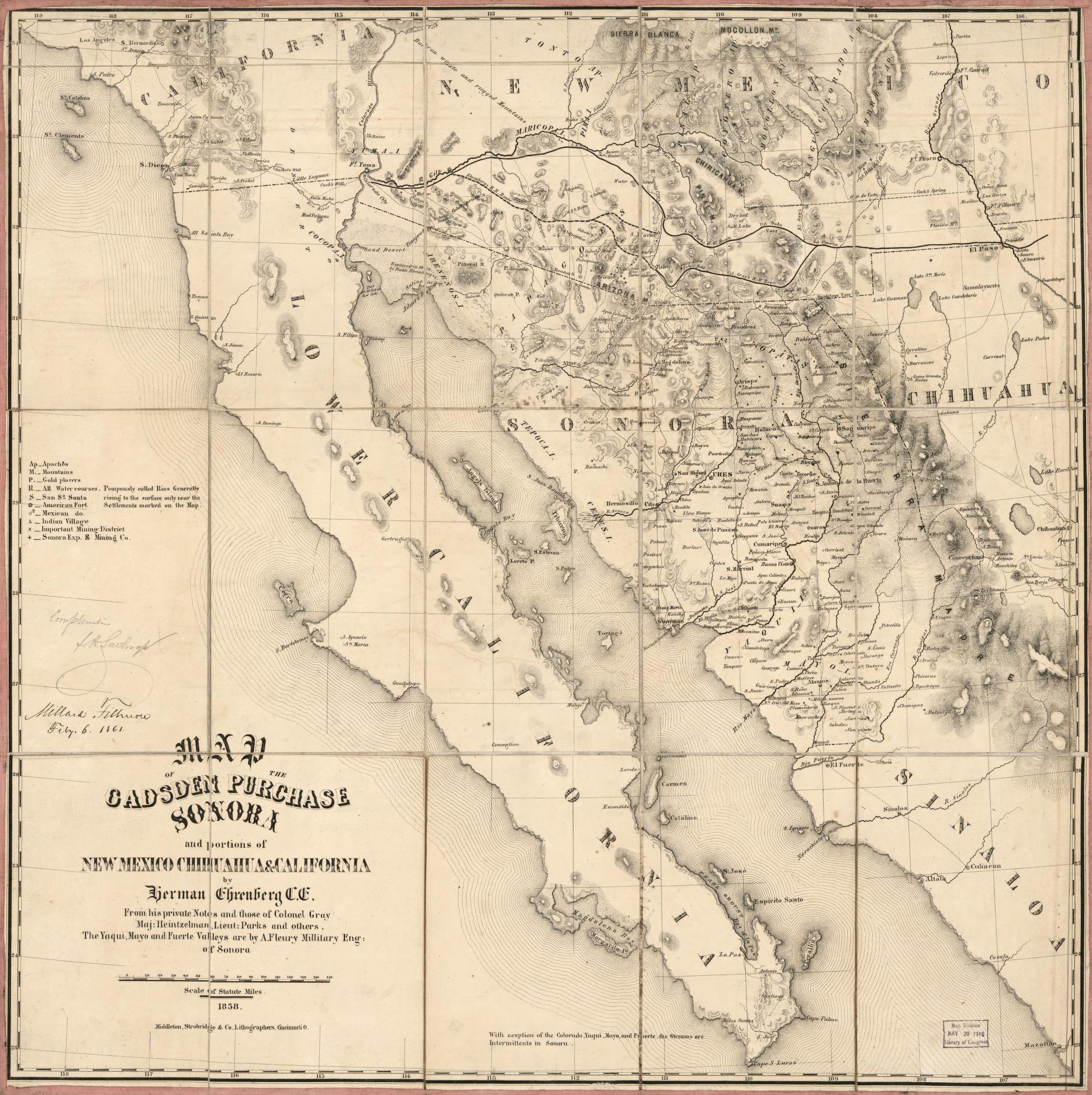 Gadsden Purchase area