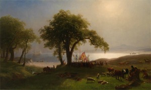 Painting, "Entrance into Moneterey"