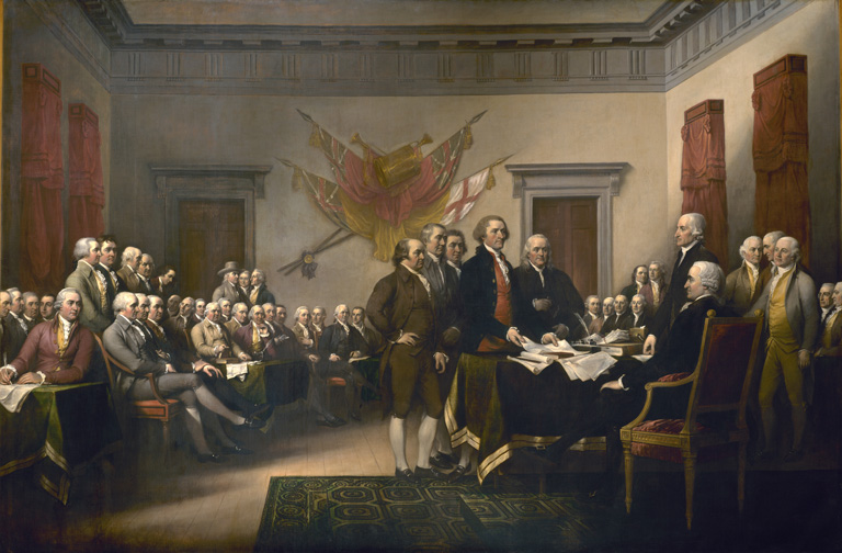 John Trumbull's <i>Declaration of Independence</i>