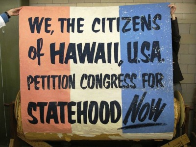 Petition for Hawaii statehood