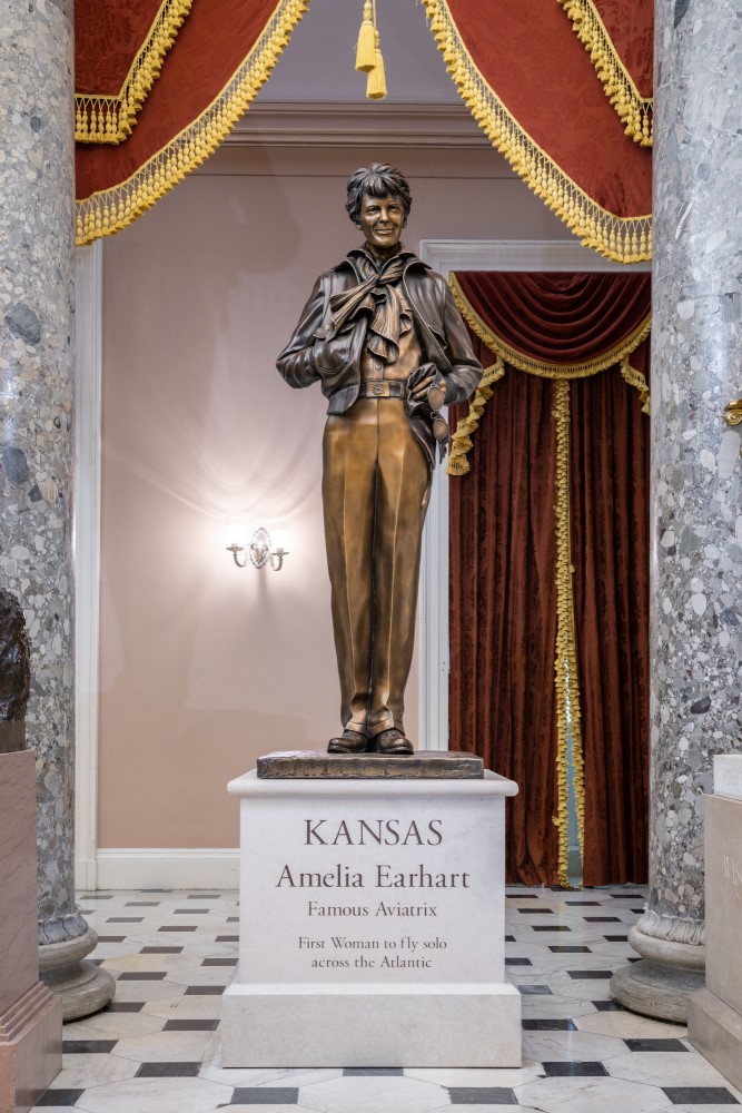 Statue of Amelia Earhart, National Statuary Hall Collection