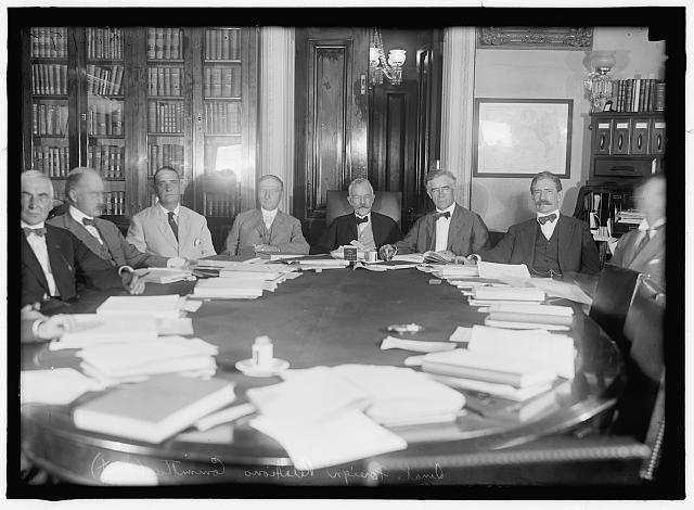 Photograph of the Senate Foreign Relations Committee, 1919