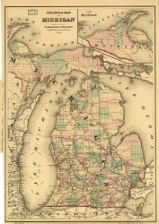 Map of Indiana, 1804