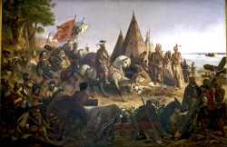<i>Discovery of the Mississippi by De Soto</i>, by
                artist William H. Powell