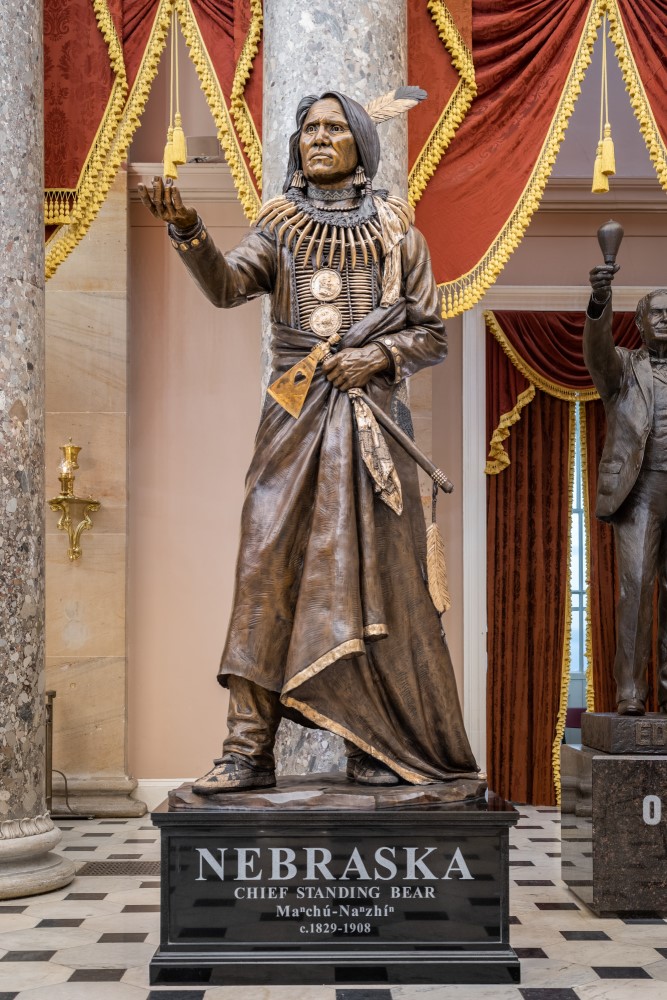 Statue of Chief Standing Bear, National Statuary Hall Collection