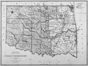 Indian territory in Oklahoma